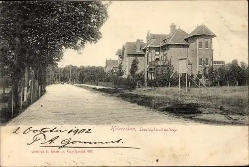 Ak Hilversum Nordholland Niederlande, Soestdijkerstraatweg