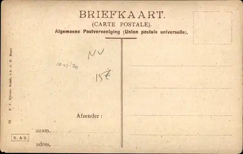 Ak Hilversum Nordholland Niederlande, Leesinrichting Hildebrand, J. W. Ebert