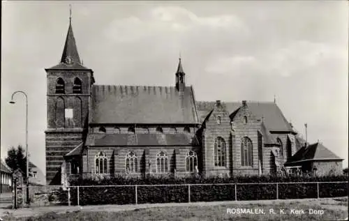 Ak Rosmalen 's Hertogenbosch Nordbrabant Niederlande, R. K. Kerk Dorp