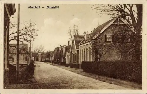 Ak Meerkerk Südholland, Bazeldijk