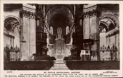 Ak London City, St Paul's Cathedral