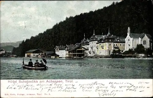 Ak Achenkirch am Achensee Tirol, Hotel Scholastika