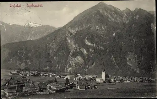 Ak Umhausen in Tirol, Panorama, Oetztal