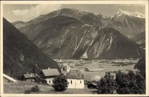 Foto Ak Mayrhofen im Zillertal Tirol, Blick vom Finkenberg