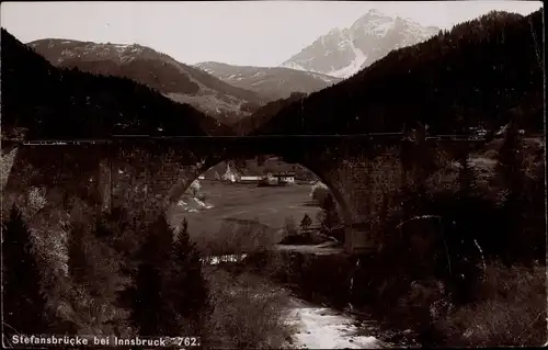 Ak Innsbruck in Tirol, Stefansbrücke