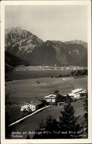 Ak Buchau am Achensee Tirol, Blick auf Pertisau