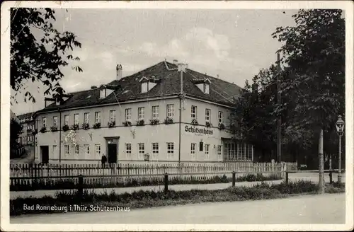 Ak Ronneburg in Thüringen, Schützenhaus