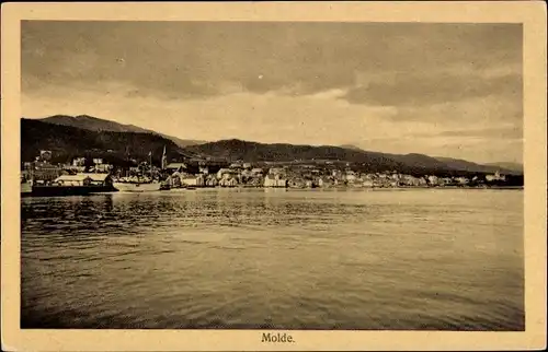 Ak Molde Norwegen, Gesamtansicht