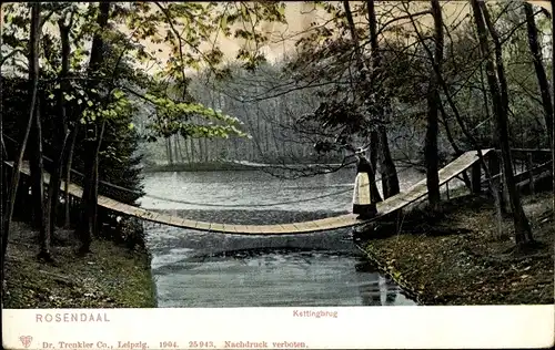 Ak Rosendaal Rozendaal Gelderland Niederlande, Kettingbrug