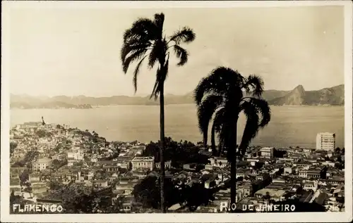 Ak Flamengo Rio de Janeiro Brasilien, Gesamtansicht der Stadt