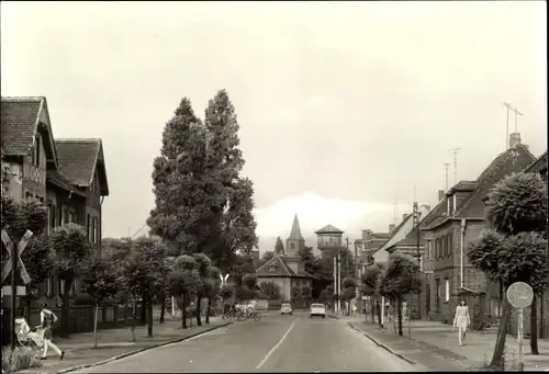 Ak Sandersdorf Brehna in Sachsen Anhalt, Hermann-Fahlke-Straße