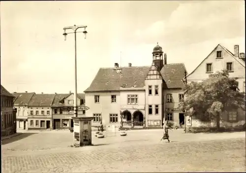 Ak Landsberg im Saalekreis, Markt