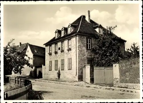 Ak Bad Lauchstädt Saalekreis, Goethehaus