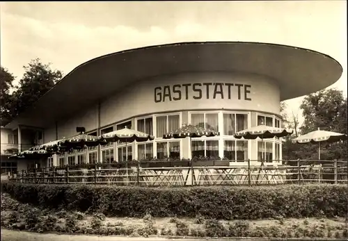 Ak Leuna an der Saale, Gaststätte, HOG Waldbad Leuna