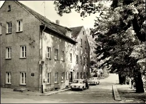 Ak Scheergrund Leisnig in Sachsen, Gaststätte Hotel Scheergrund