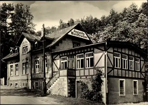 Ak Waldheim in Sachsen, Gaststätte Waldfrieden