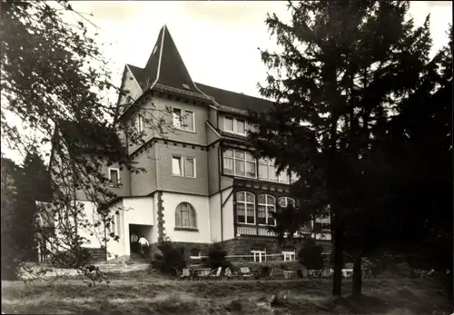 Ak Finsterbergen Friedrichroda im Thüringer Wald, FDGB Ferienheim Spießberghaus