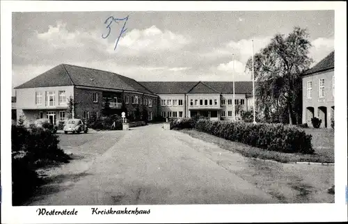 Ak Westerstede in Oldenburg Ammerland, Kreiskrankenhaus