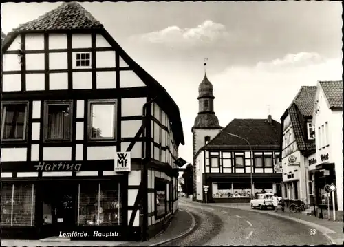 Ak Lemförde in Niedersachsen, Hauptstraße