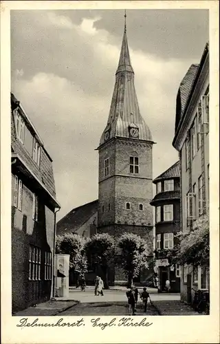 Ak Delmenhorst in Oldenburg, Evang. Kirche