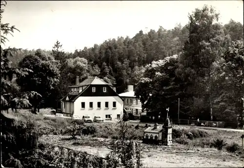 Ak Weißenborn Holzland Thüringen, Mühltal, Betriebsferienheim Meuschkensmühle