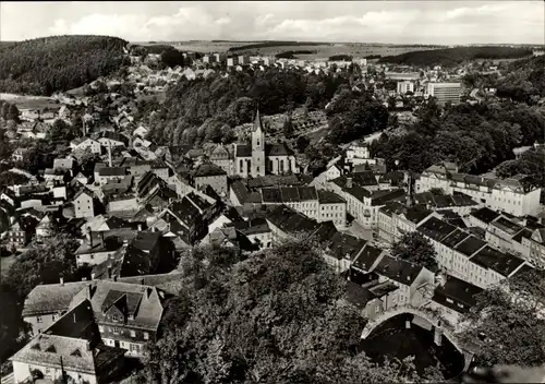 Ak Bad Lobenstein in Thüringen, Blick vom Alten Turm