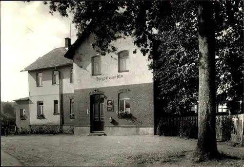 Ak Bad Elster im Vogtland, Bergcafe Zur Alm