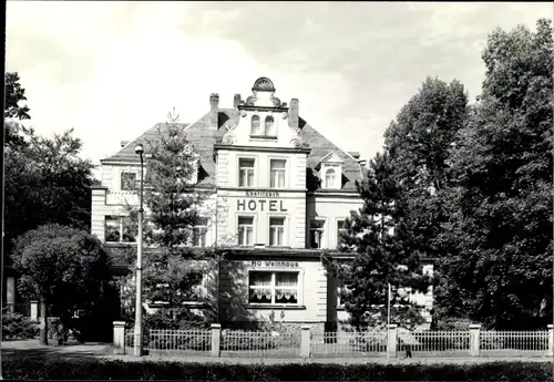 Foto Ak Bad Blankenburg in Thüringen, Hotel Eberritsch, HO Weinhaus