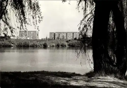 Ak Thekla Leipzig in Sachsen, Naturbad Nordost