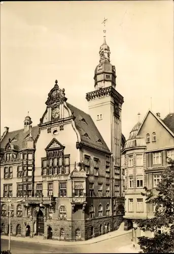 Ak Werdau in Sachsen, Rathaus