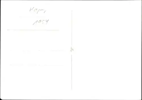 Foto Ak Frachtschiff Frankfurt, HAPAG, 1954