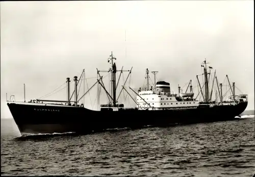 Ak MS Kulmerland, Frachtschiff HAPAG