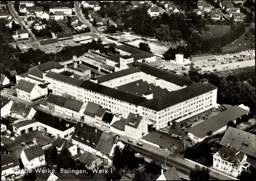 Ak Balingen im Zollernalbkreis, Bizerba Werke 1, Wilhelm Kraut, Waagen und Maschinenfabrik