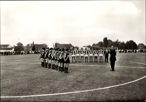 Ak Westerloh Schöning Delbrück in Westfalen, Einweihung der Sportanlage