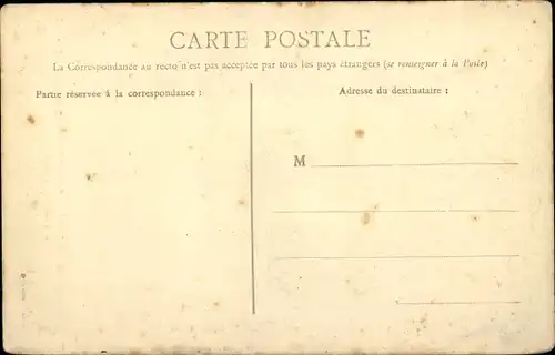 Ak Mamers Sarthe, Innenansicht der Kirche