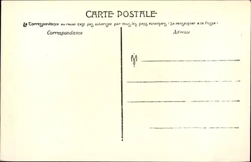 Ak Autun Saone-et-Loire, Das Tor von Arroux