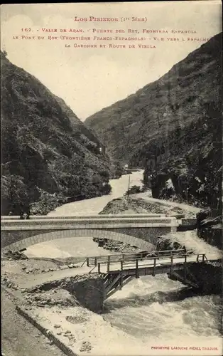 Ak Val d’Aran Valle de Aran Katalonien, Puente del Rey