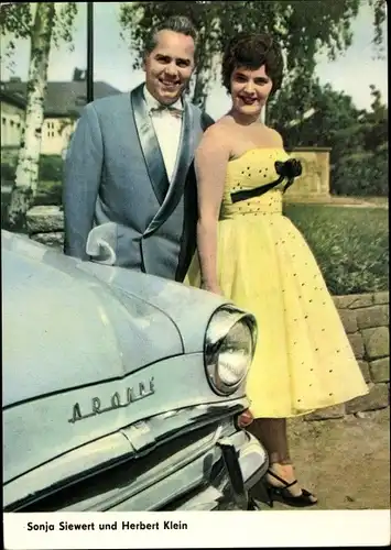 Ak Schauspieler Sonja Siewert und Herbert Klein