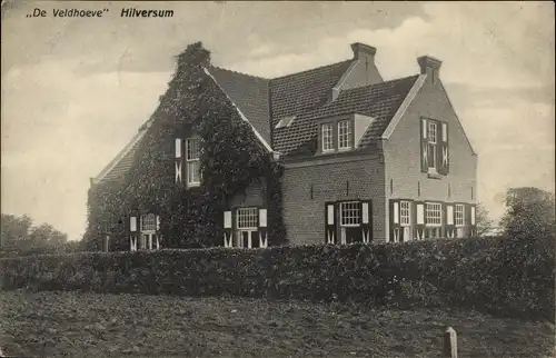 Ak Hilversum Nordholland Niederlande, De Veldhoeve