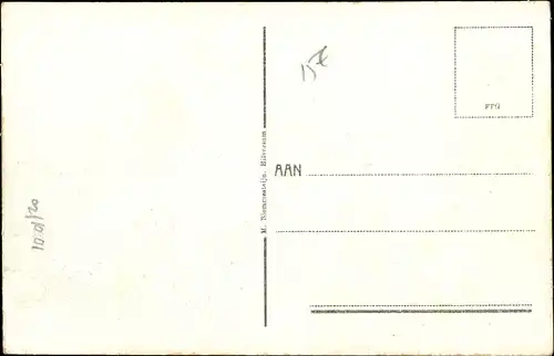 Ak Hilversum Nordholland Niederlande, O. L. School, Graniumstraat