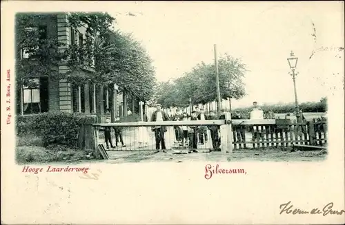 Ak Hilversum Nordholland Niederlande, Hooge Laarderweg