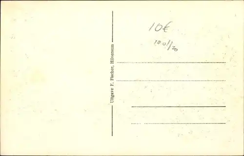 Ak Hilversum Nordholland Niederlande, Pieter de Hooglaan