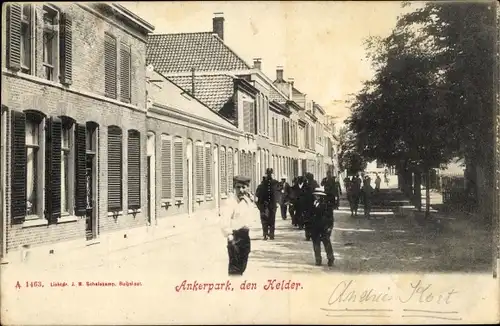 Ak Den Helder Nordholland Niederlande, Ankerpark