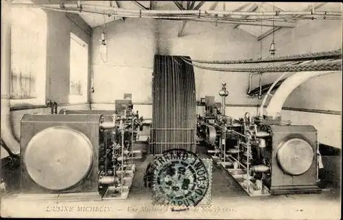 12 alte Ak Fabrik Reifenhersteller Michelin, diverse Ansichten