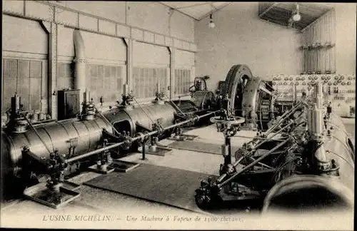 12 alte Ak Fabrik Reifenhersteller Michelin, diverse Ansichten