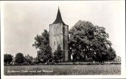 Ak Woensel Eindhoven Nordbrabant Niederlande, Oude toren