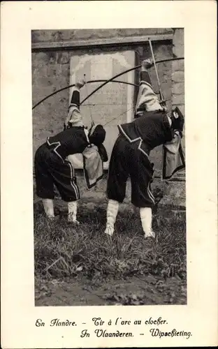 Ak En Flandre, Tir a l'arc au clocher, Bogenschützen