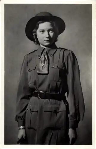 Ak Prinzessin Josephine Charlotte, Adel Belgien, Portrait