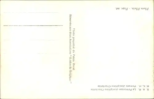 Ak Prinzessin Josephine Charlotte, Adel Belgien, Portrait