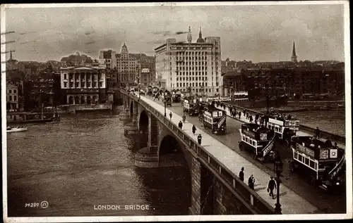 Ak London City England, London Bridge